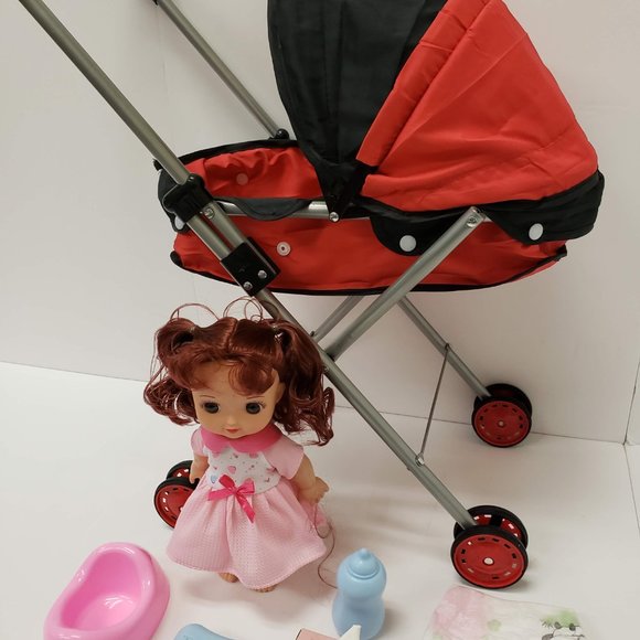 New 10" Doll and Pram Trolley - Picture 4 of 13